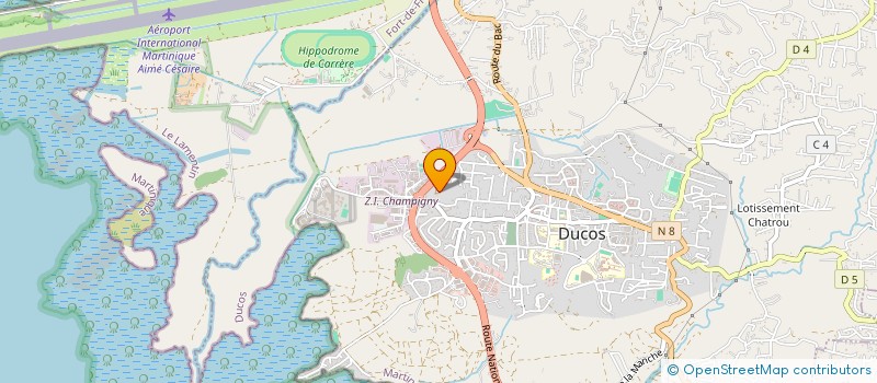 localisation de l'entreprise MADAME CINDY CINNA  DUCOS