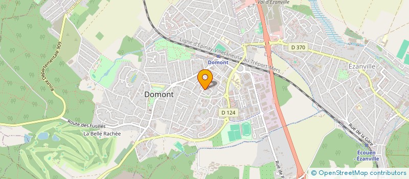 localisation de l'entreprise MADAME CINDY CLAIN  DOMONT