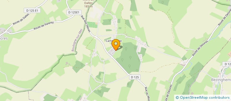 localisation de l'entreprise MADAME CINDY CLEMENT  PARENTY