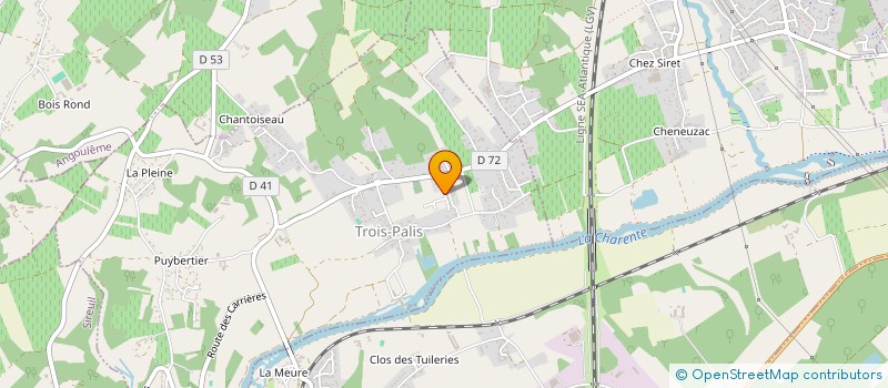 localisation de l'entreprise MADAME CINDY COCARD  TROIS-PALIS