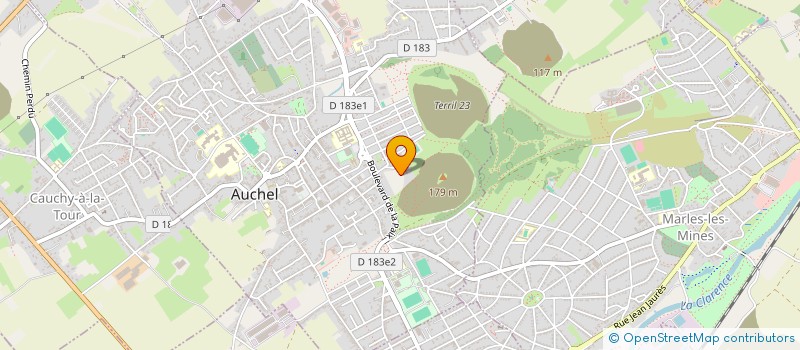 localisation de l'entreprise MADAME CINDY CODRON  AUCHEL