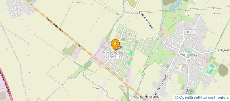 localisation de l'entreprise MADAME CINDY COGET  NOYELLES-LES-VERMELLES