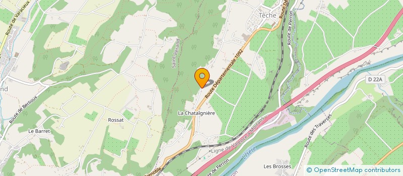 localisation de l'entreprise MADAME CINDY COGNE  TECHE