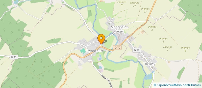 localisation de l'entreprise MADAME CINDY COLOT  LAVONCOURT