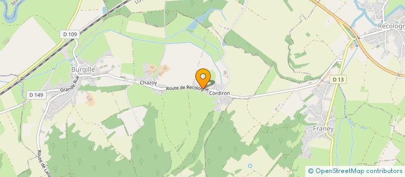 localisation de l'entreprise MADAME CINDY CONSCIENCE  BURGILLE