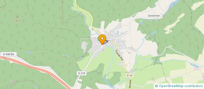 localisation de l'entreprise MADAME CINDY CORBANESE  CHAGEY