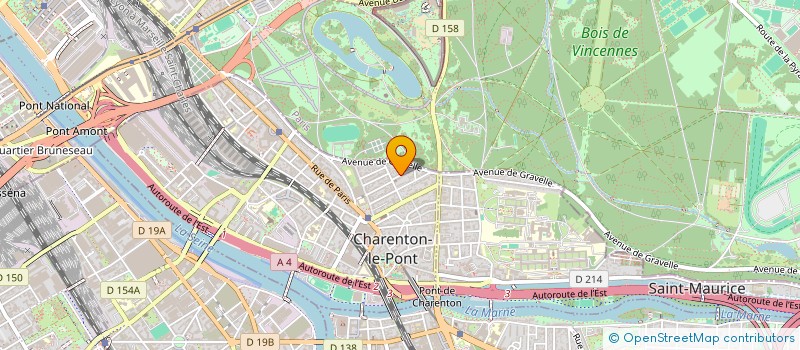 localisation de l'entreprise MADAME CINDY CORNU à CHARENTON-LE-PONT