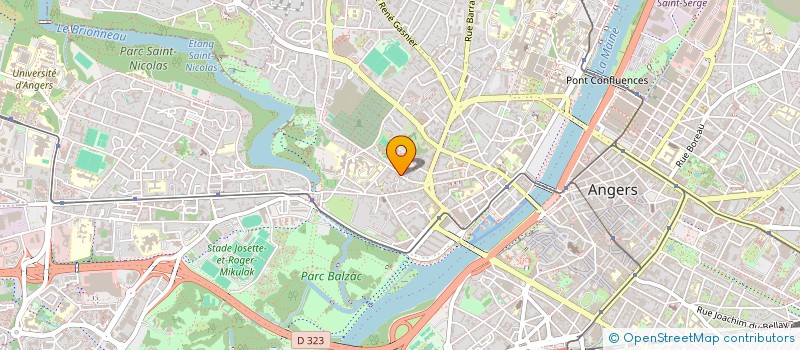 localisation de l'entreprise MADAME CINDY COTTET  ANGERS