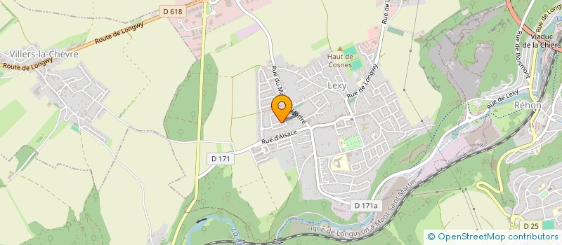 localisation de l'entreprise MADAME CINDY COTTET  LEXY