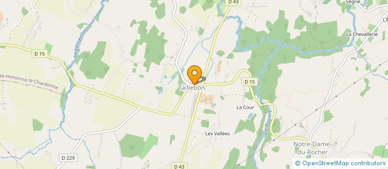 localisation de l'entreprise MADAME CINDY COUTARD à SAINT-GEORGES-DES-GROSEILLERS