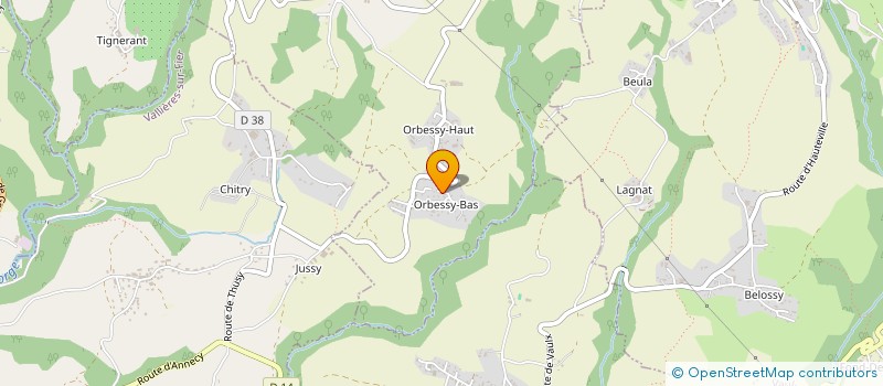 localisation de l'entreprise MADAME CINDY CREUS  SAINT-EUSEBE