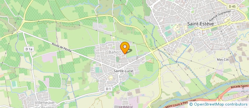 localisation de l'entreprise MADAME CINDY CUBELES  BAHO