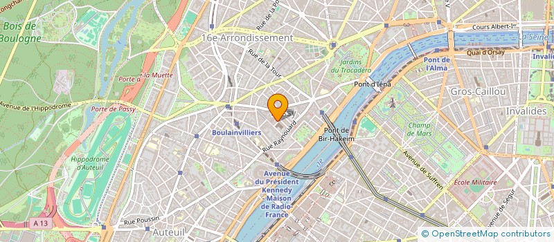 localisation de l'entreprise MADAME CINDY CUNHA SILVA  PARIS