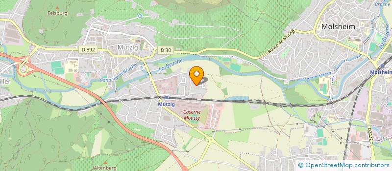 localisation de l'entreprise MADAME CINDY CUNIN  MUTZIG