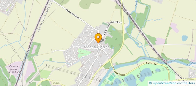 localisation de l'entreprise MADAME CINDY DA VEIGA  ANNET-SUR-MARNE