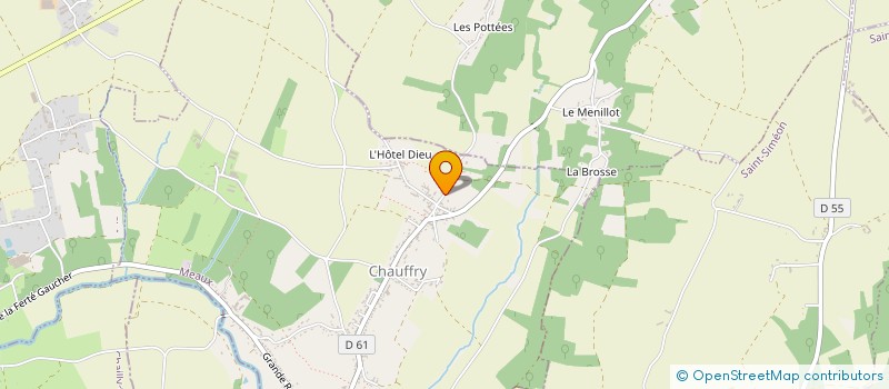 localisation de l'entreprise MADAME CINDY DAVO à CHAUFFRY