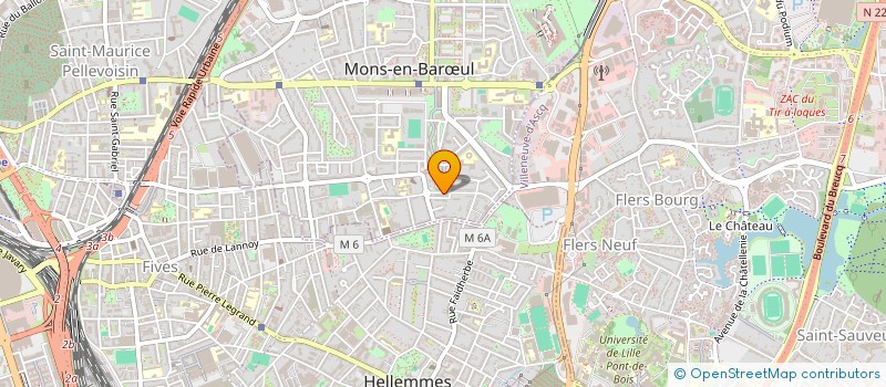 localisation de l'entreprise MADAME CINDY DE GROOTE  MONS-EN-BARUL