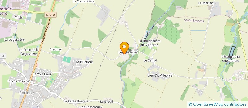 localisation de l'entreprise MADAME CINDY DE JESUS  SORIGNY