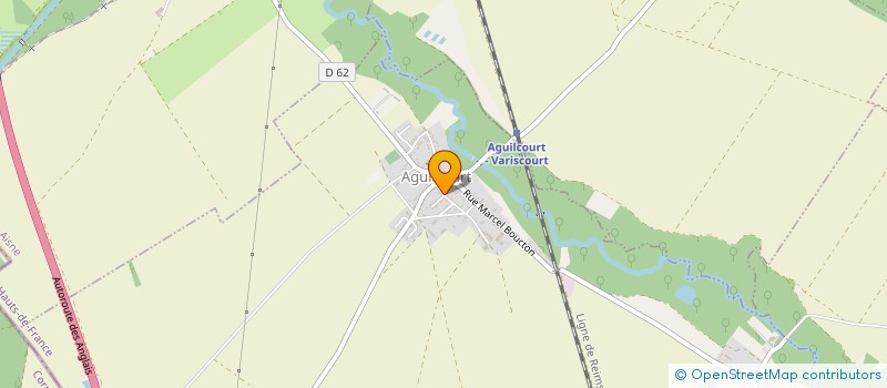 localisation de l'entreprise MADAME CINDY DE SOUSA  AGUILCOURT