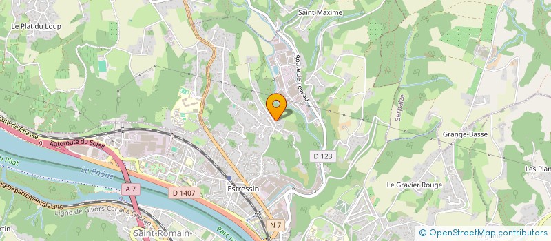 localisation de l'entreprise MADAME CINDY DE SOUSA à VIENNE