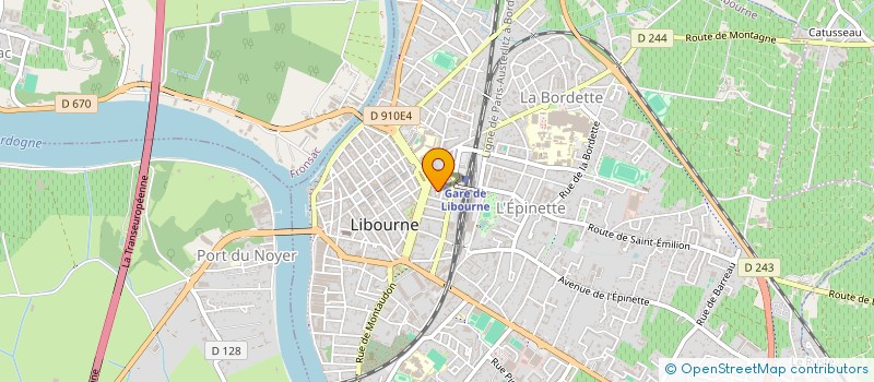 localisation de l'entreprise MADAME CINDY DEBARD  SAINT-DENIS-DE-PILE