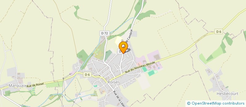 localisation de l'entreprise MADAME CINDY DECARNELLE  ROISEL