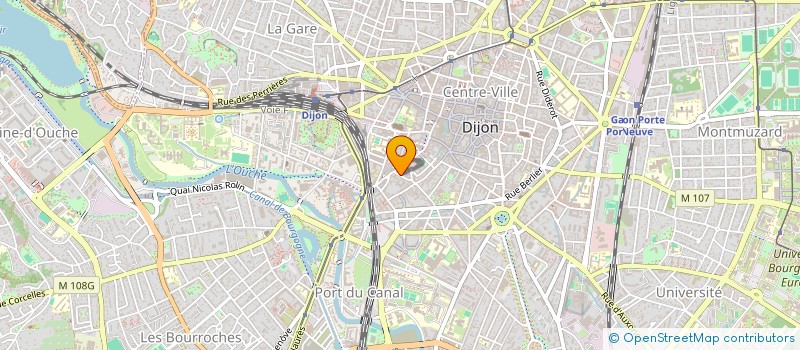 localisation de l'entreprise MADAME CINDY DECURE  DIJON