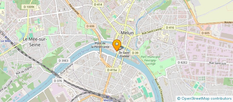 localisation de l'entreprise MADAME CINDY DEFEVER à MELUN