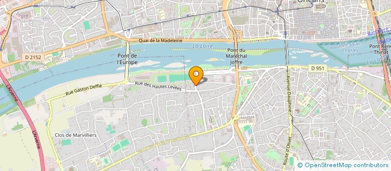 localisation de l'entreprise MADAME CINDY DELAPLACE à ORLEANS