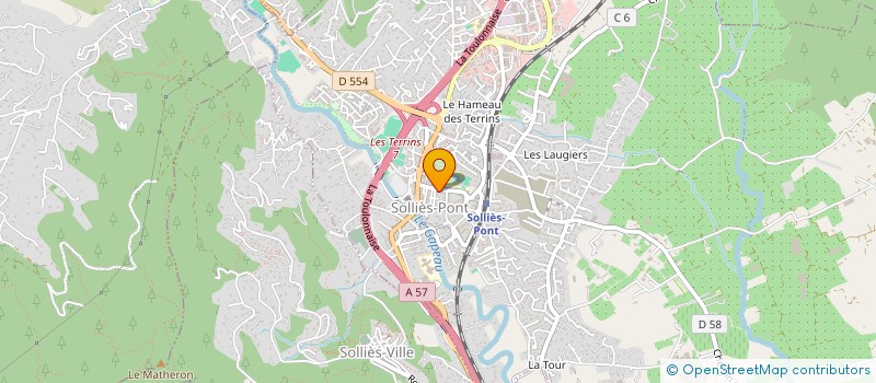 localisation de l'entreprise MADAME CINDY DELAUNE  SOLLIES-PONT