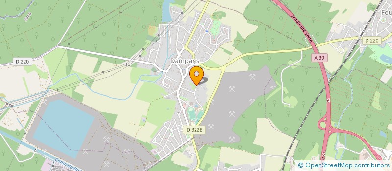 localisation de l'entreprise MADAME CINDY DELBOSC  DAMPARIS