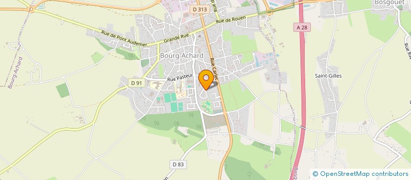 localisation de l'entreprise MADAME CINDY DEMEILLEZ  SAINT-ROMAIN-DE-COLBOSC