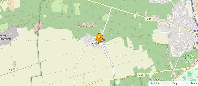 localisation de l'entreprise MADAME CINDY DERIEUX  SAINT-PIERRE-LES-NEMOURS