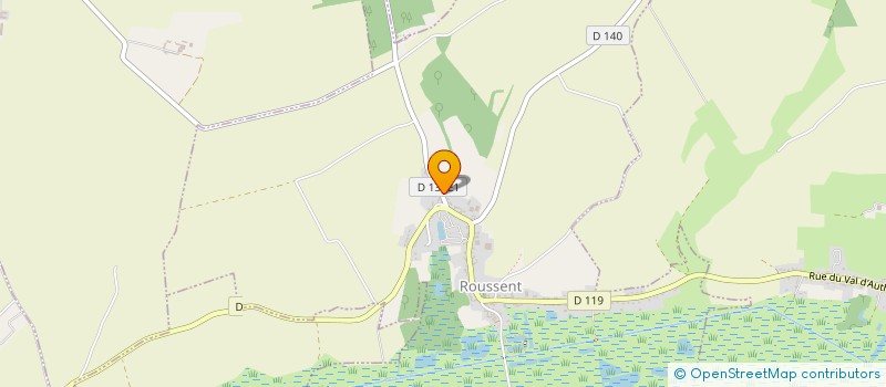 localisation de l'entreprise MADAME CINDY DESCHARLES  ROUSSENT