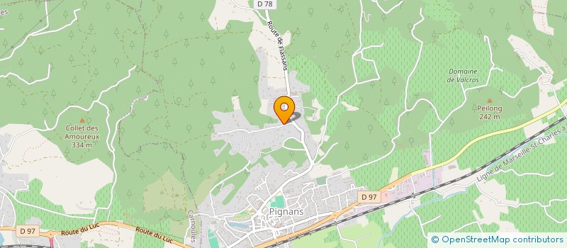 localisation de l'entreprise MADAME CINDY DESSAINJEAN  PIGNANS