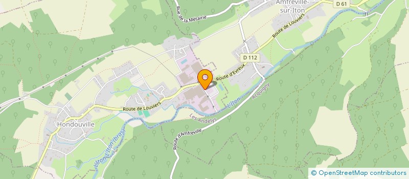 localisation de l'entreprise MADAME CINDY DESVIGNES  HONDOUVILLE