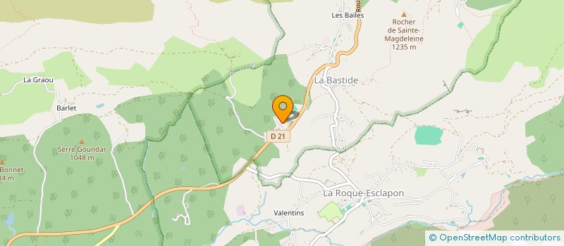 localisation de l'entreprise MADAME CINDY DEZEURE à LA BASTIDE