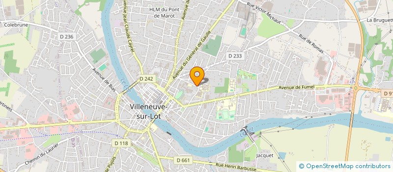 localisation de l'entreprise MADAME CINDY DOS SANTOS  PUJOLS