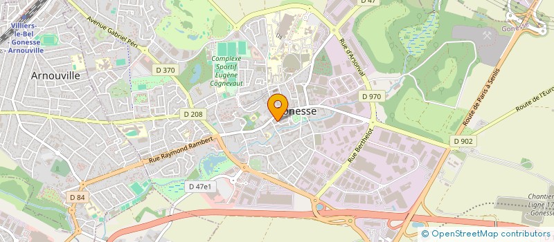 localisation de l'entreprise MADAME CINDY DOS SANTOS MENDES à GONESSE