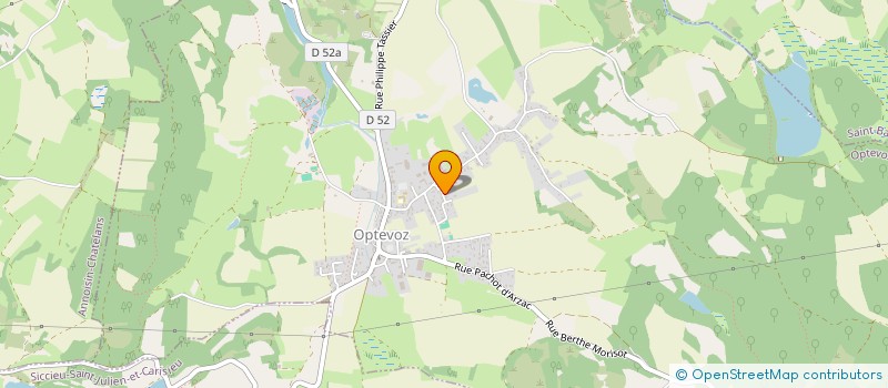 localisation de l'entreprise MADAME CINDY DOULIEZ  OPTEVOZ