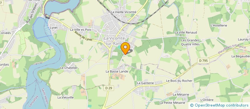 localisation de l'entreprise MADAME CINDY DUHAMEL  PLOUER-SUR-RANCE