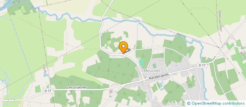 localisation de l'entreprise MADAME CINDY DUQUENET  NOYERS-SUR-CHER