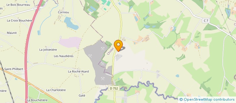 localisation de l'entreprise MADAME CINDY DURAND  SEGRE-EN-ANJOU BLEU