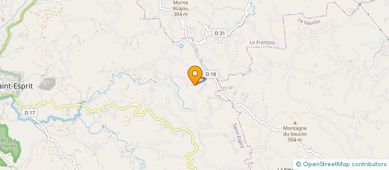 localisation de l'entreprise MADAME CINDY ELISMAR  SAINT-ESPRIT