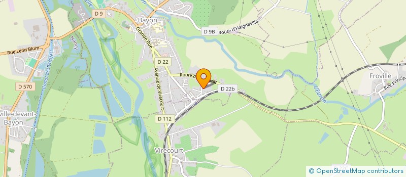 localisation de l'entreprise MADAME CINDY ETIENNE  BAYON