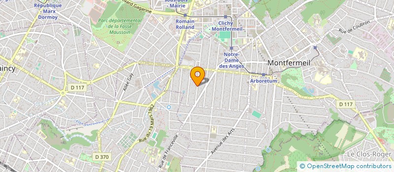 localisation de l'entreprise MADAME CINDY FALCK  MONTFERMEIL