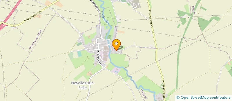 localisation de l'entreprise MADAME CINDY FASSART  NOYELLES-SUR-SELLE