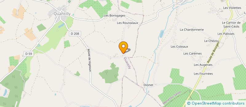 localisation de l'entreprise MADAME CINDY FERNANDES  QUANTILLY