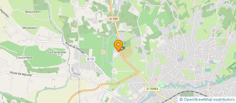 localisation de l'entreprise MADAME CINDY FEVRIER à BERGERAC