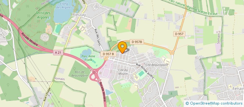 localisation de l'entreprise MADAME CINDY FLEURY  SOMAIN